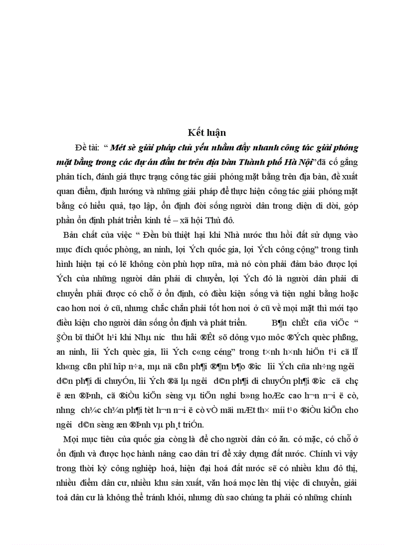 image for page Một số giải pháp chủ yếu nhằm đẩy nhanh công tác giải phóng mặt bằng trong thực hiện các dự án đầu tư trên địa bàn Thành phố Hà Nội 1