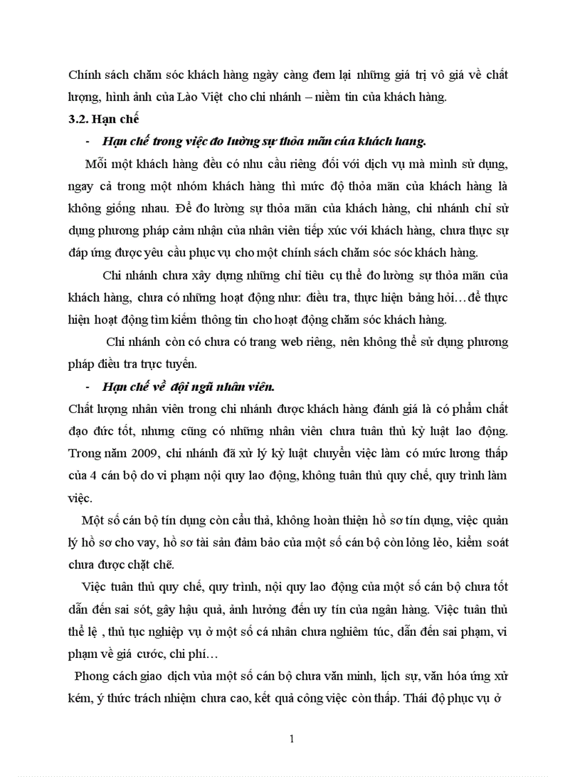 image for page Giải pháp hoàn thiện hoạt động chăm sóc khách hàng tại ngân hàng Lào Việt chi nhánh Hà Nội