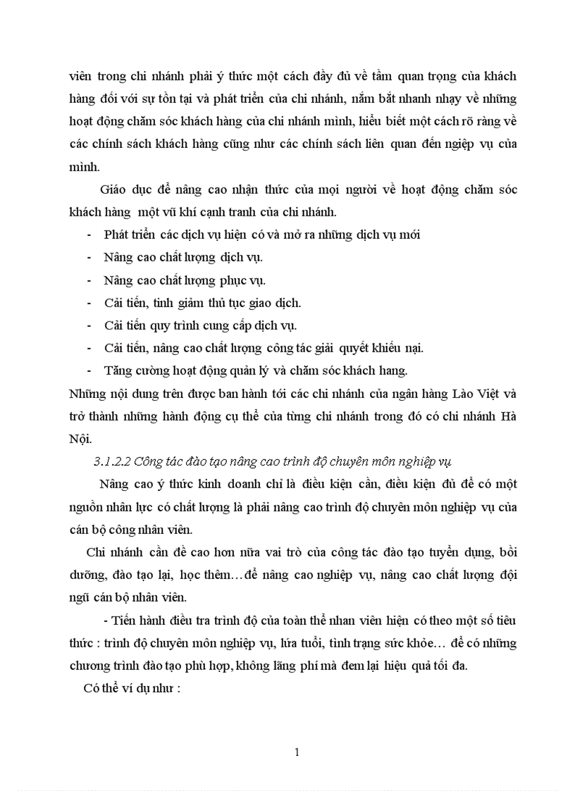 image for page Giải pháp hoàn thiện hoạt động chăm sóc khách hàng tại ngân hàng Lào Việt chi nhánh Hà Nội
