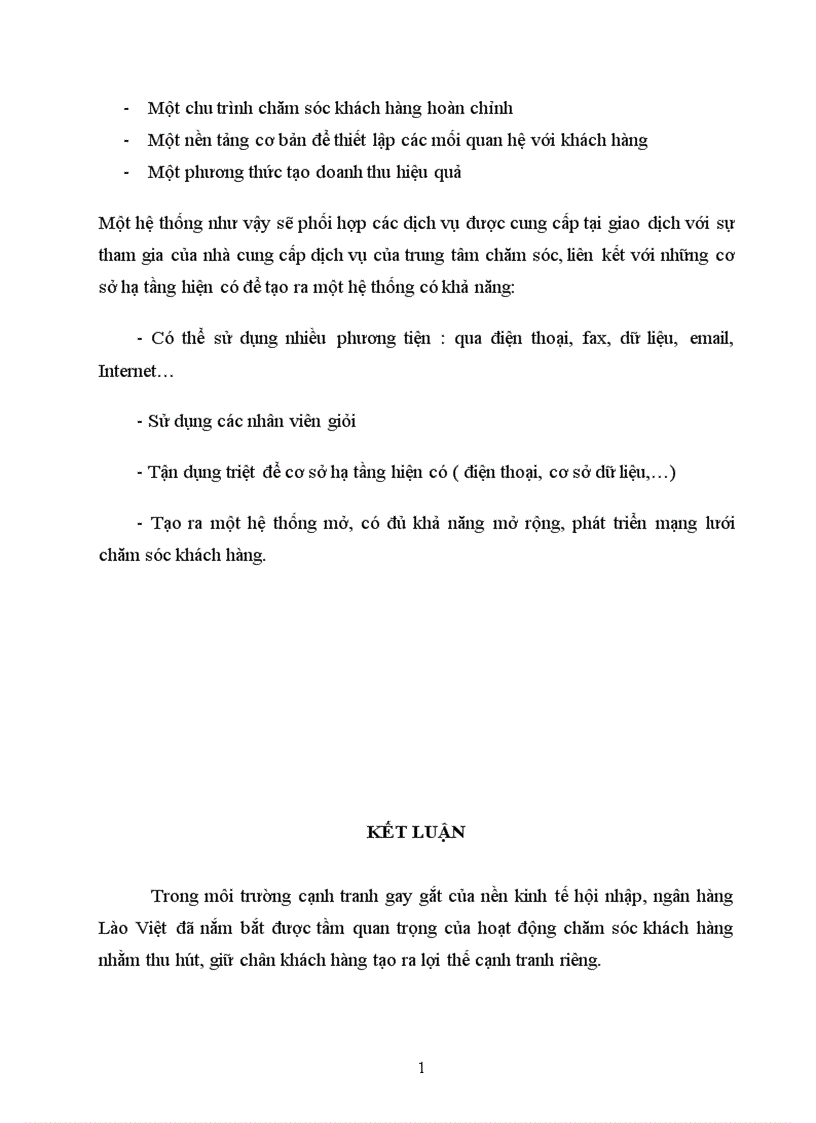 image for page Giải pháp hoàn thiện hoạt động chăm sóc khách hàng tại ngân hàng Lào Việt chi nhánh Hà Nội