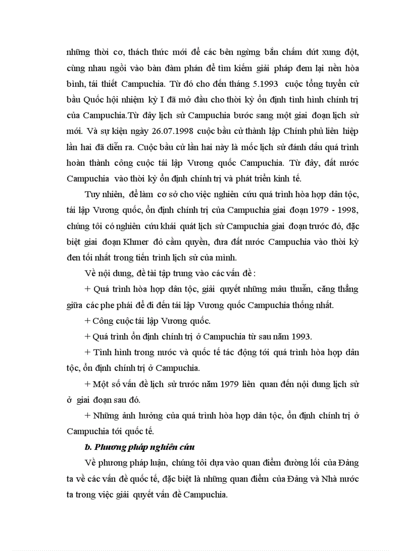 image for page Quá trình hòa hợp dân tộc và ổn định chính trị ở Campuchia từ 1979 đến 1998 1