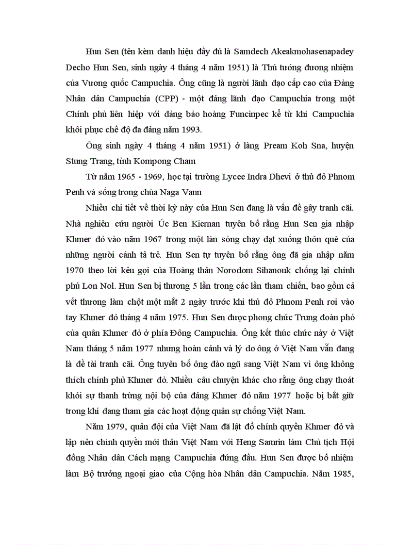 image for page Quá trình hòa hợp dân tộc và ổn định chính trị ở Campuchia từ 1979 đến 1998 1