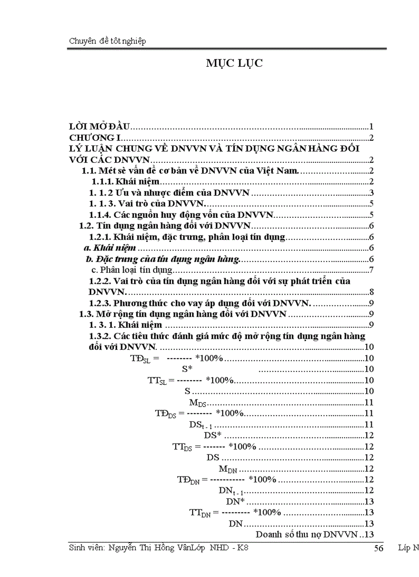 image for page Giải pháp mở rộng hoạt động tín dụng đối với DNVVN tại chi nhánh NHCT Quang Trung 1