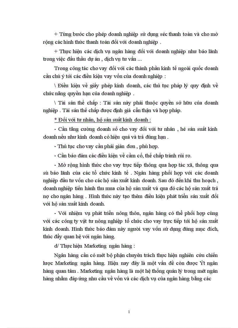 image for page Một số giải pháp nhằm nâng cao hiệu quả huy động vốn và sử dụng vốn tại Ngân hàng nông nghiệp và Phát triển nông thôn quận Hai Bà Trưng 1