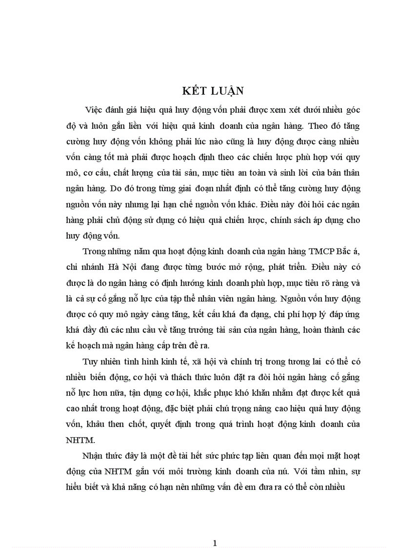 image for page Giải pháp nâng cao hiệu quả hoạt động huy động vốn tại ngân hàng thương mại cổ phần Bắc Á chi nhánh Hà Nội 1
