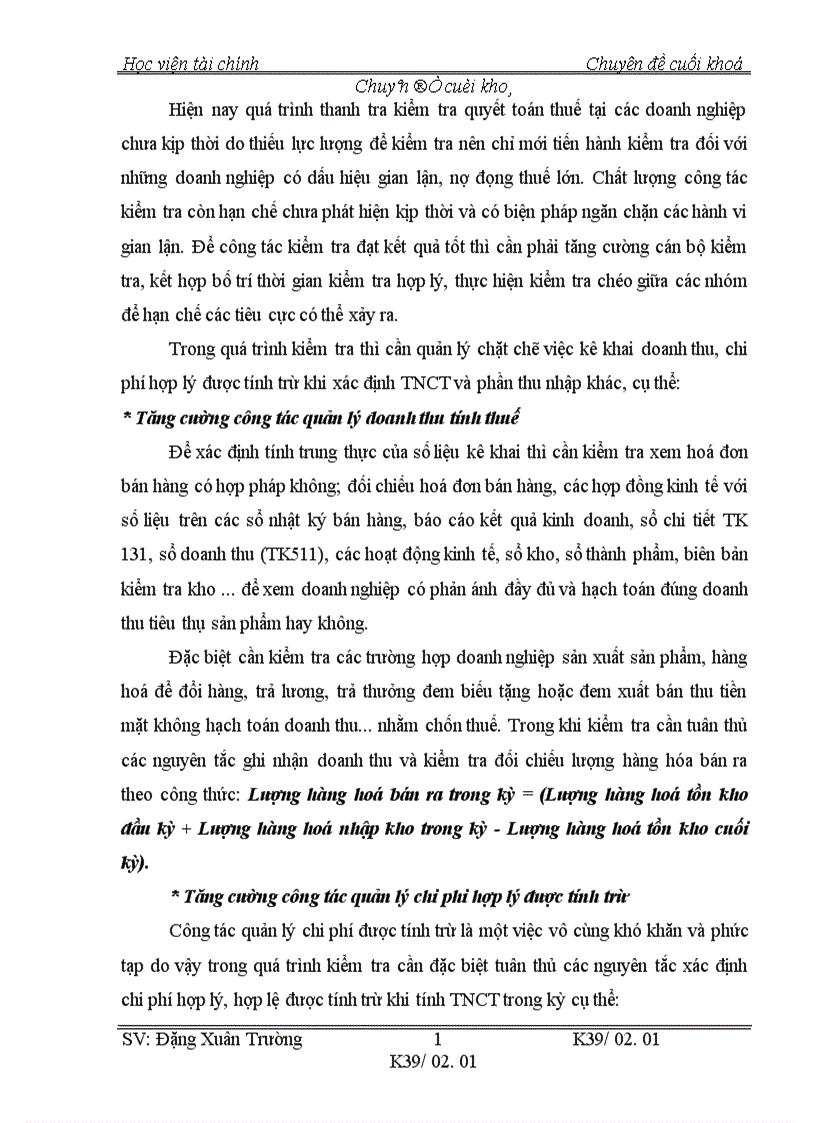 image for page Thực trạng công tác quản lý thuế thu nhập doanh nghiệp đói với loại hình doanh nghiệp NQD nộp thuế theo phương pháp kê khai trên địa bàn tỉnh Hà Tây