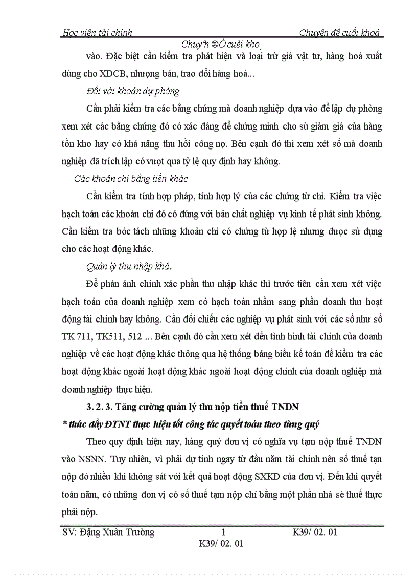 image for page Thực trạng công tác quản lý thuế thu nhập doanh nghiệp đói với loại hình doanh nghiệp NQD nộp thuế theo phương pháp kê khai trên địa bàn tỉnh Hà Tây