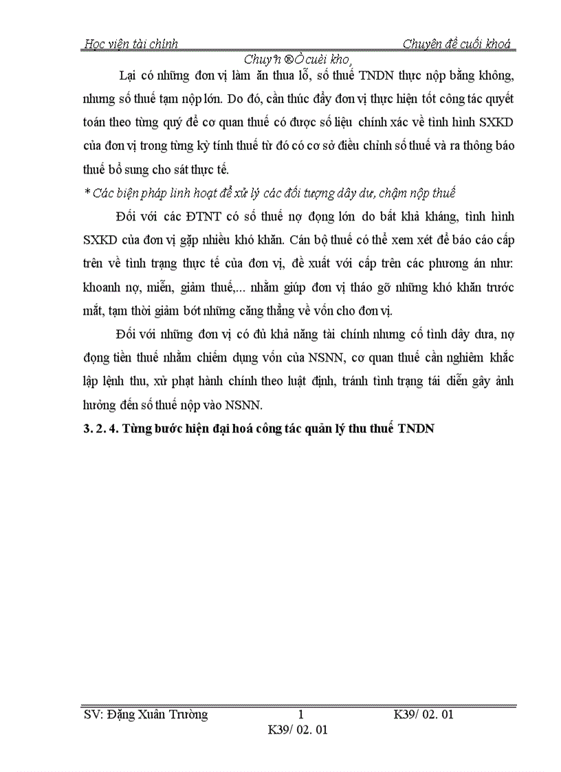 image for page Thực trạng công tác quản lý thuế thu nhập doanh nghiệp đói với loại hình doanh nghiệp NQD nộp thuế theo phương pháp kê khai trên địa bàn tỉnh Hà Tây