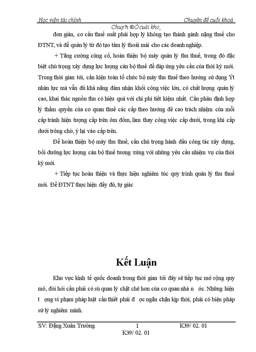 image for page Thực trạng công tác quản lý thuế thu nhập doanh nghiệp đói với loại hình doanh nghiệp NQD nộp thuế theo phương pháp kê khai trên địa bàn tỉnh Hà Tây