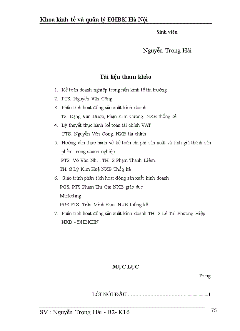 image for page Phân tích tình hình thực hiện kế hoạch giá thành và đề xuất biện pháp hạ giá thành sản phẩm ở công ty cổ phần pin Hà nội 1