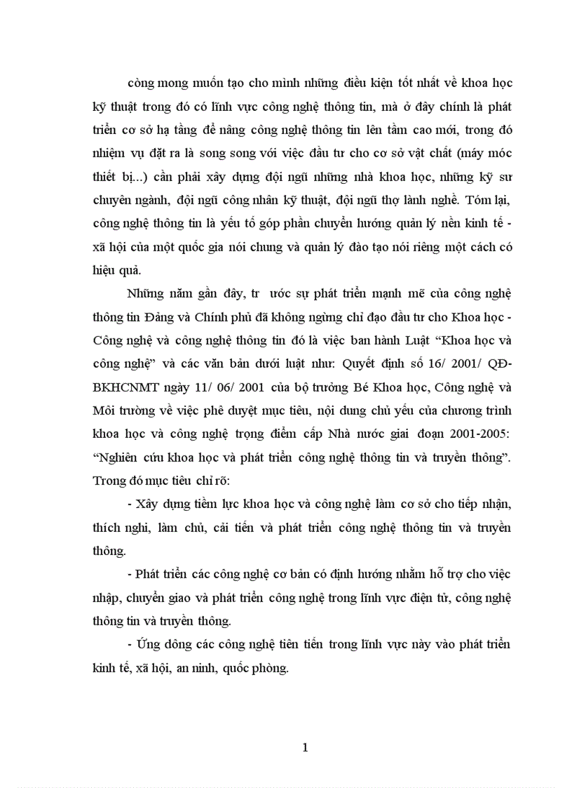 image for page Biện pháp ứng dụng công nghệ thông tin vào quản lý hoạt động đào tạo của Tổng công ty HKVN 1