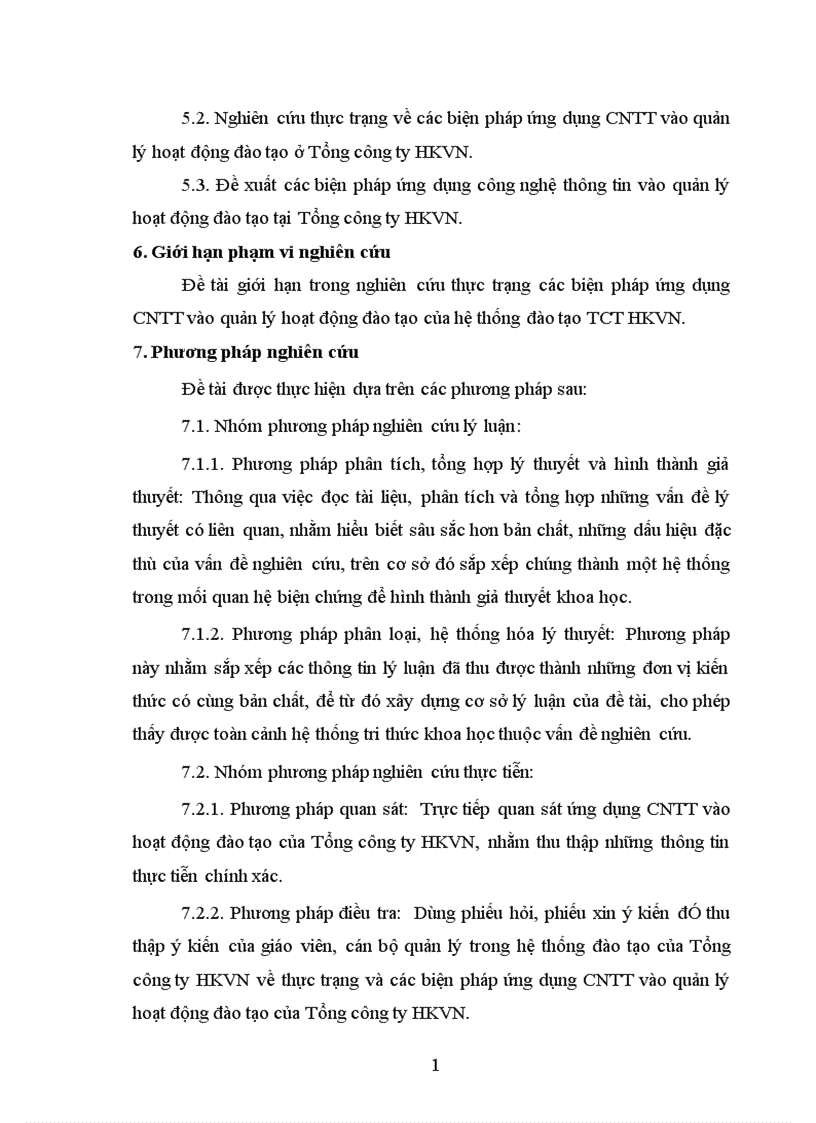 image for page Biện pháp ứng dụng công nghệ thông tin vào quản lý hoạt động đào tạo của Tổng công ty HKVN 1
