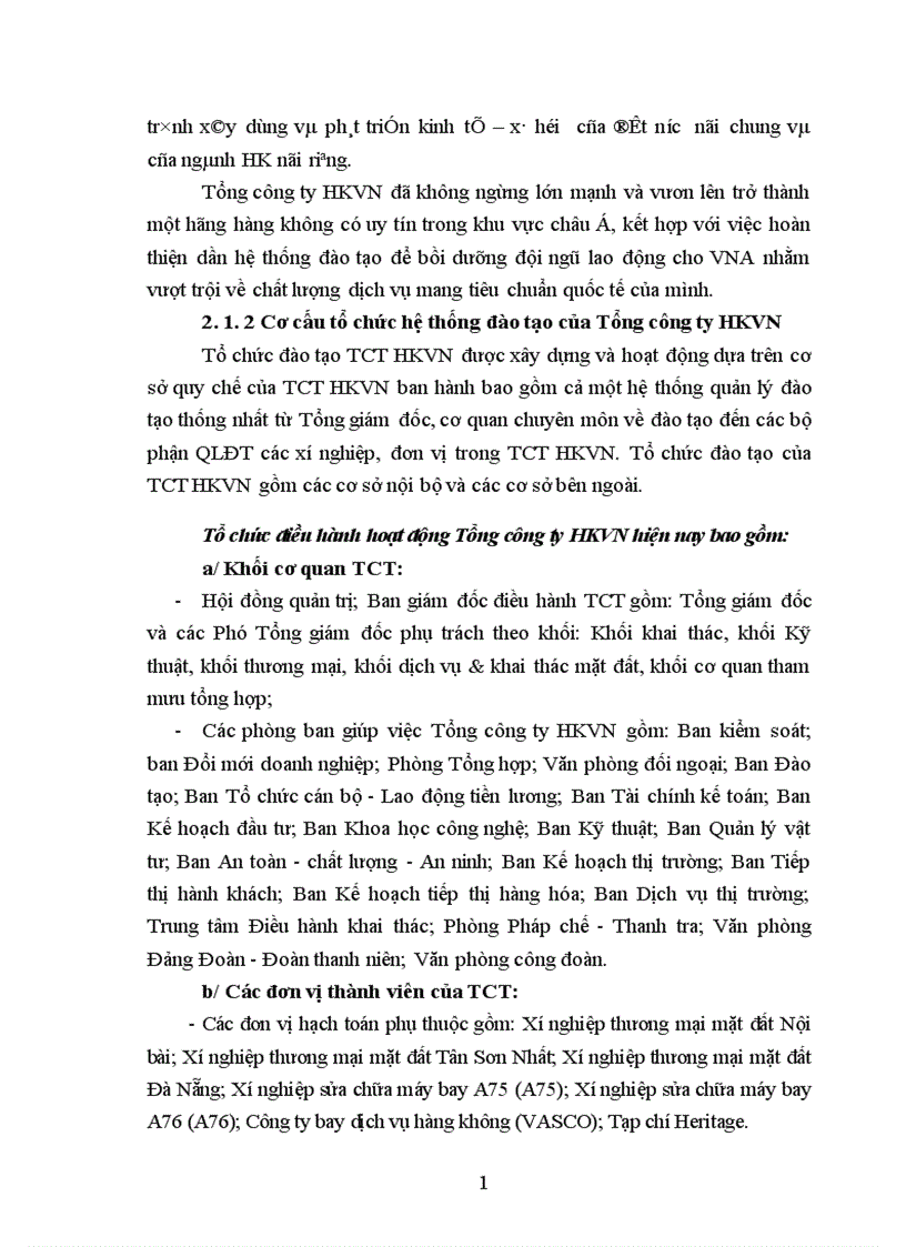 image for page Biện pháp ứng dụng công nghệ thông tin vào quản lý hoạt động đào tạo của Tổng công ty HKVN 1