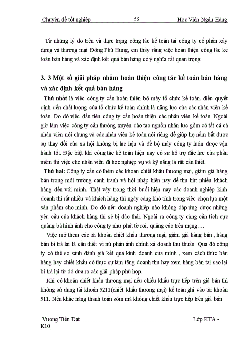 image for page Kế toán bán hàng và xác định kết quả bán hàng của công ty cổ phần xây dựng và thương mại Đông Phú Hưng 1