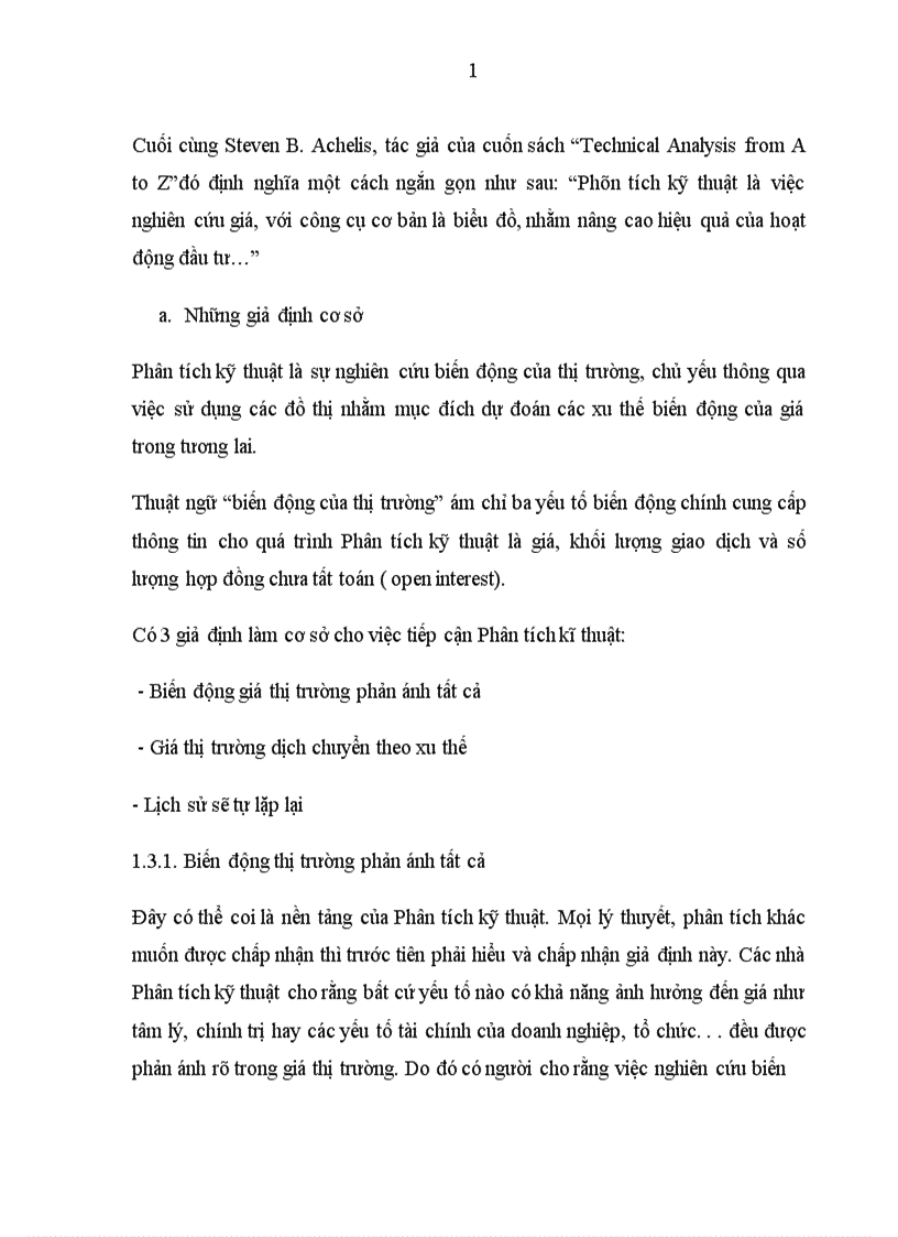 image for page Phân tích kĩ thuật và ứng dụng một số chỉ báo để tính tóan đối với một số cổ phiếu trên thị trường chứng khóan Việt Nam 1