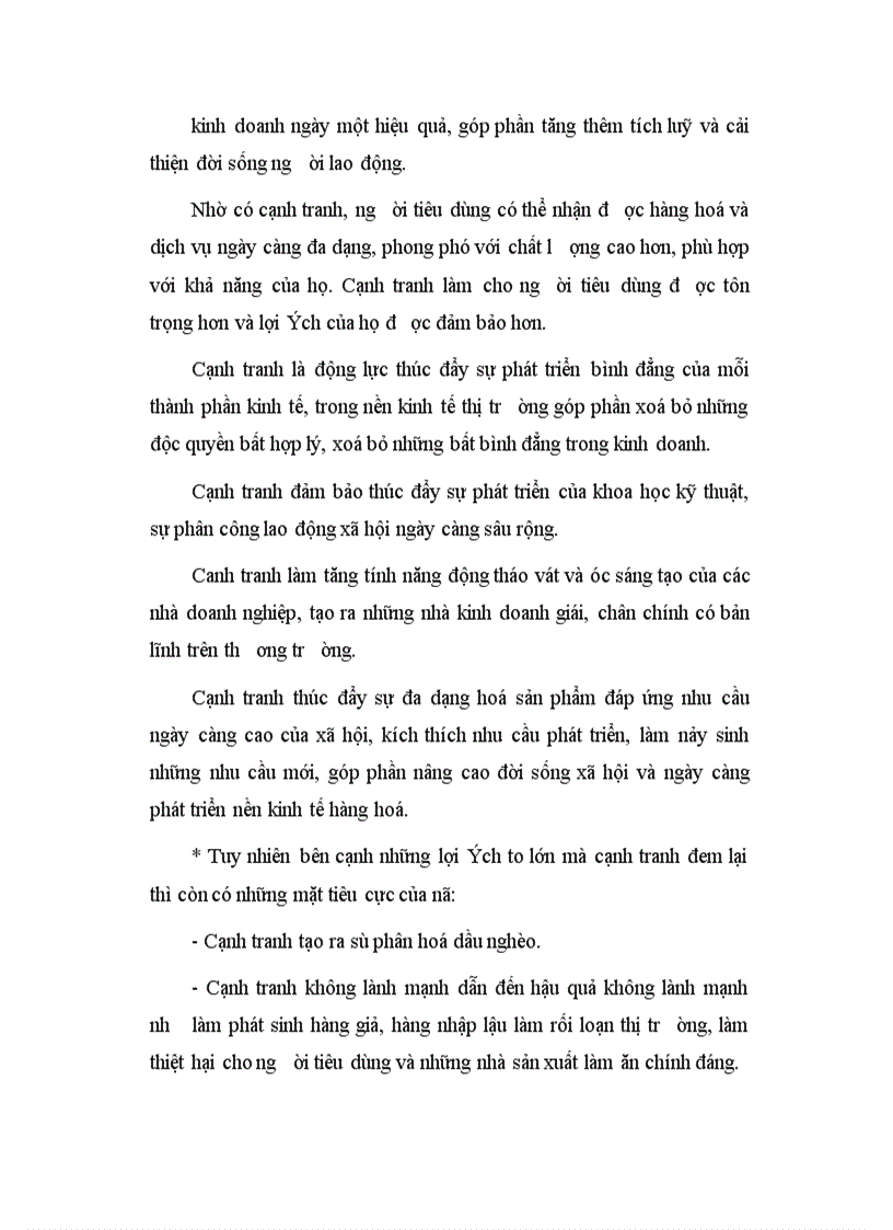 image for page Một số giải pháp chủ yếu nhằm nâng cao khả năng cạnh tranh của Xí nghiệp Thương mại Dịch vụ