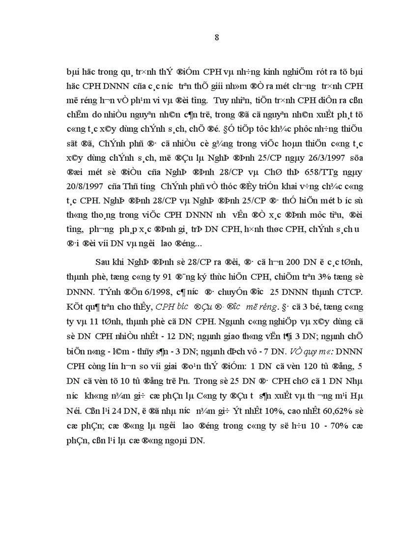 image for page Tiếp tục đẩy mạnh quá trình cổ phần hóa doanh nghiệp nhà nước ở Việt Nam giai đoạn đến 2010