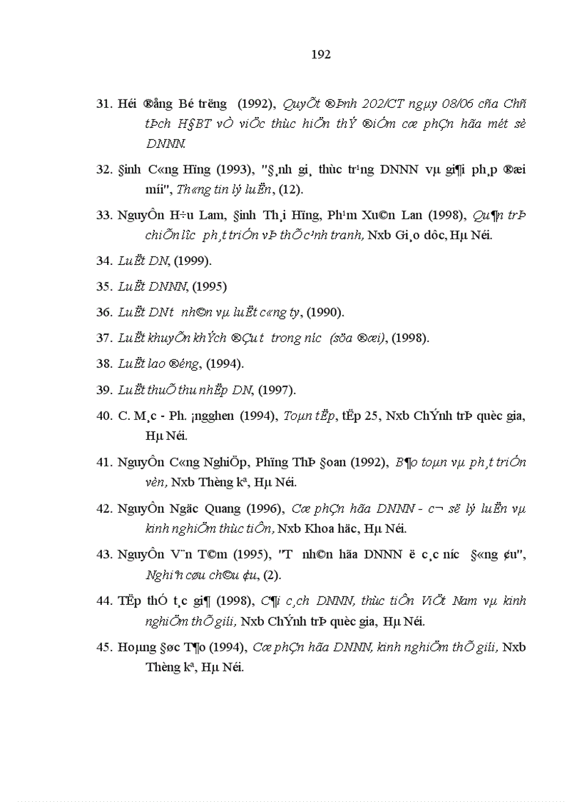 image for page Tiếp tục đẩy mạnh quá trình cổ phần hóa doanh nghiệp nhà nước ở Việt Nam giai đoạn đến 2010