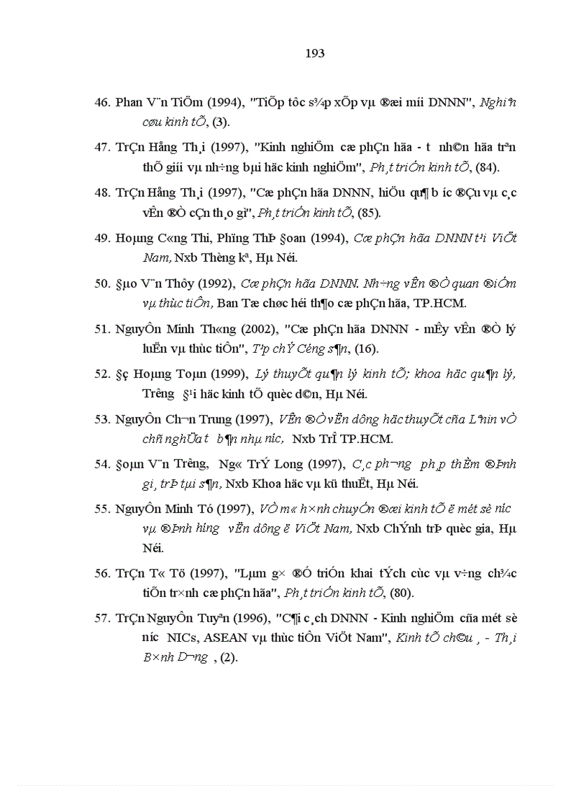 image for page Tiếp tục đẩy mạnh quá trình cổ phần hóa doanh nghiệp nhà nước ở Việt Nam giai đoạn đến 2010