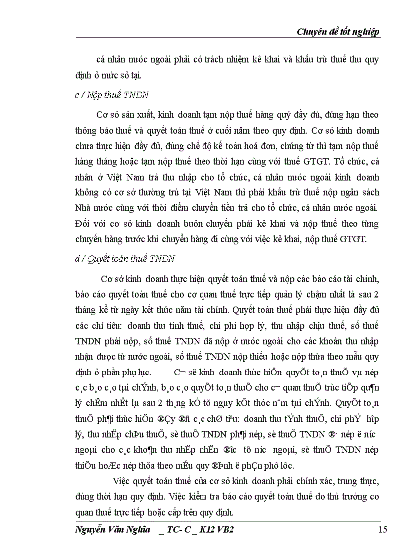 image for page Giải pháp tăng cường quản lý thu thuế Doanh nghiệp đối với kinh tế cá thể tại chi cục thuế Ba Đình 1