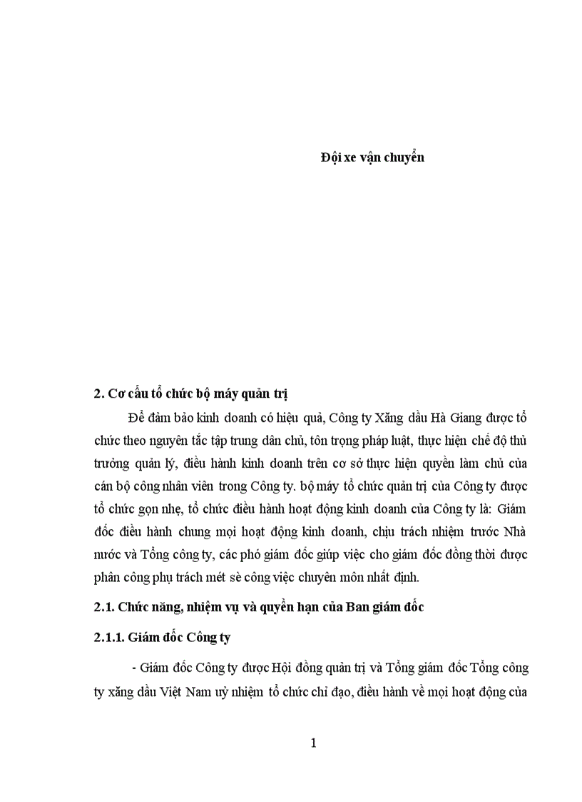 image for page Một số giải pháp chủ yếu tăng cường hoạt động tiêu thụ tại Công ty Xăng dầu Hà Giang 1