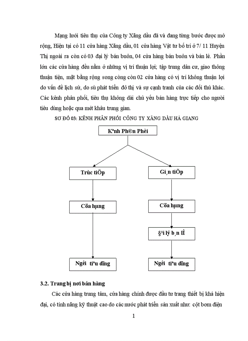 image for page Một số giải pháp chủ yếu tăng cường hoạt động tiêu thụ tại Công ty Xăng dầu Hà Giang 1