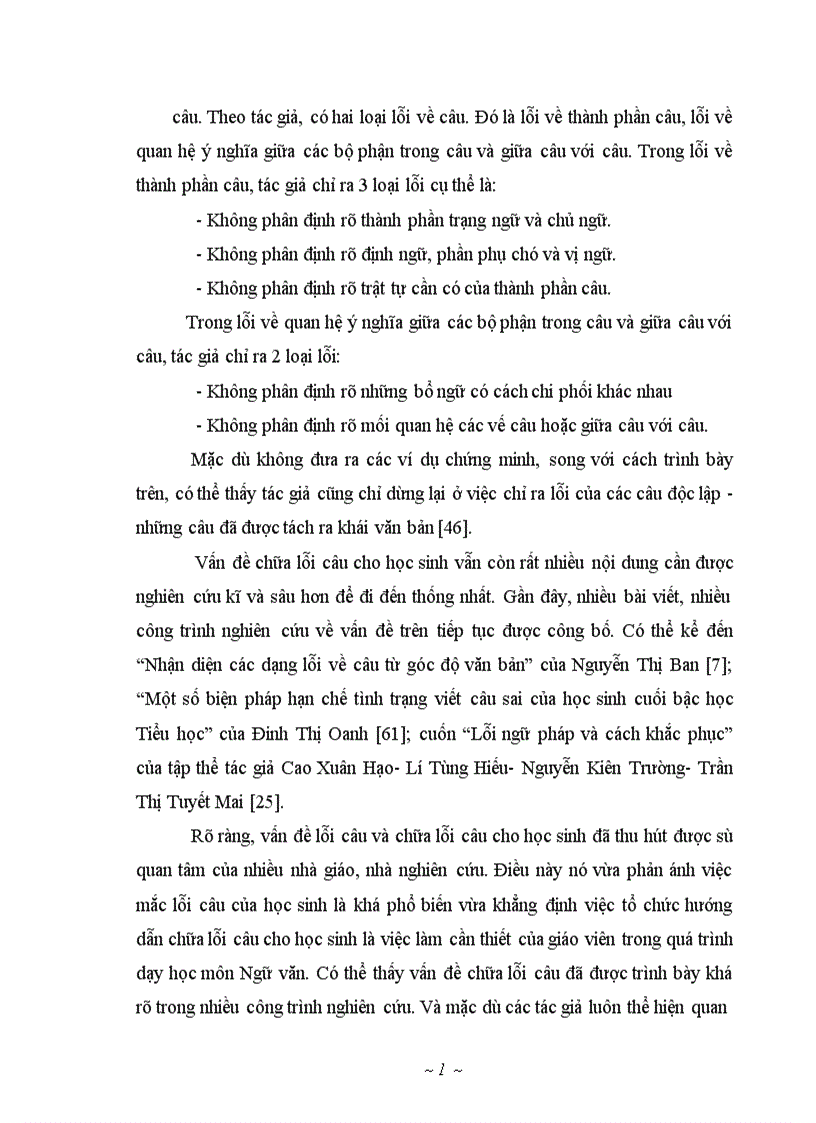 image for page Tổ chức chữa lỗi câu trong bài làm văn cho học sinh trung học cơ sở