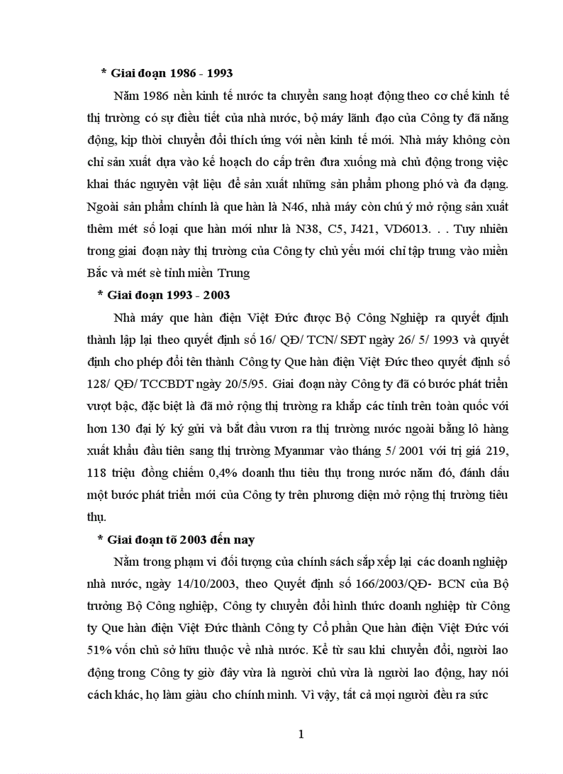 image for page Giải pháp Marketing mix giúp Công ty Cp que hàn điện Việt Đức thúc đẩy doanh số tiêu thụ giai đoạn 2006 2010