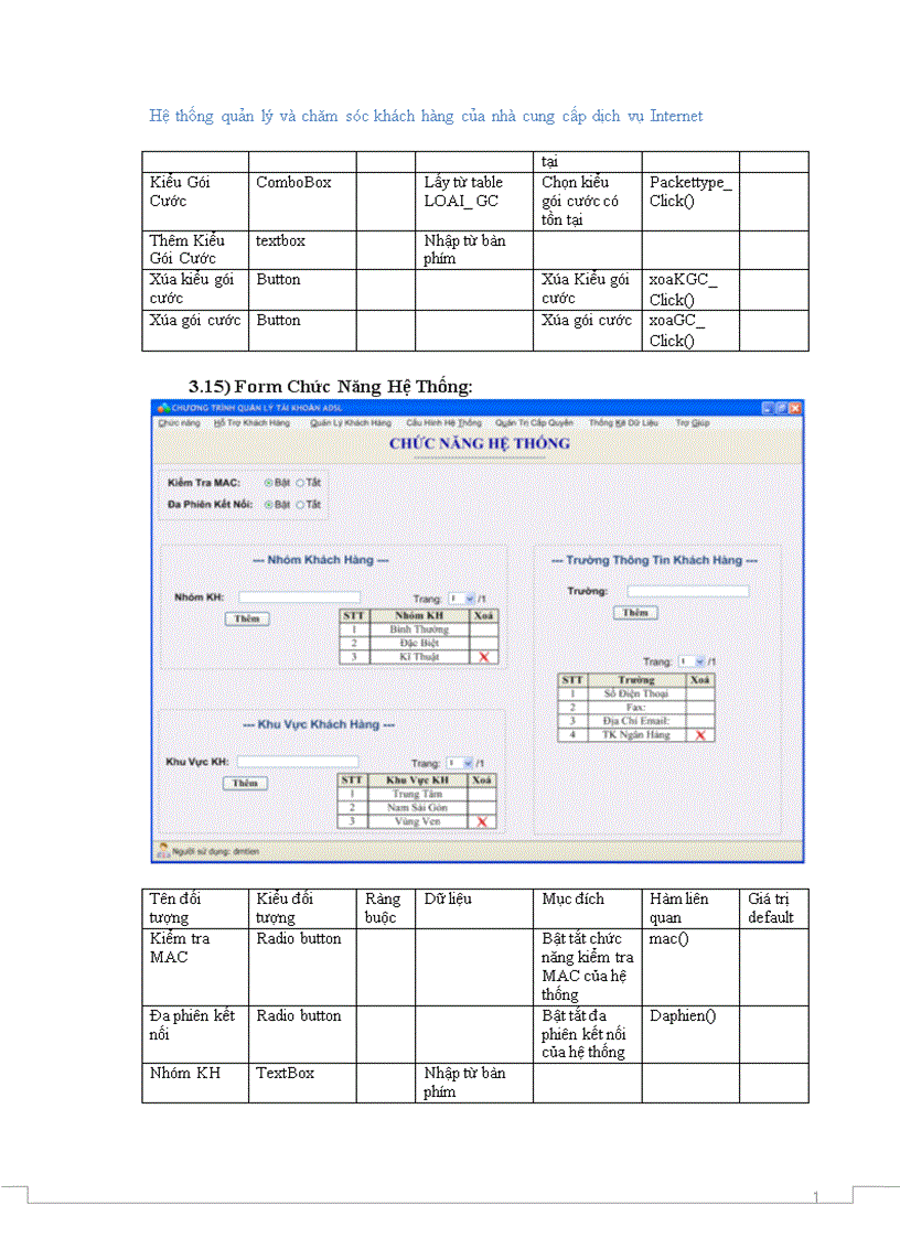 image for page Hệ thống quản lý và chăm sóc khách hàng của nhà cung cấp dịch vụ Internet 1
