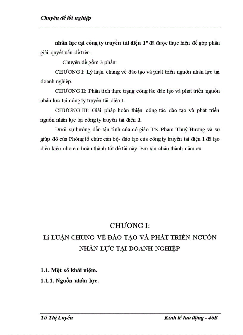 image for page Hoàn thiện công tác đào tạo và phát triển nguồn nhân lực tại công ty truyền tải điện 1 1