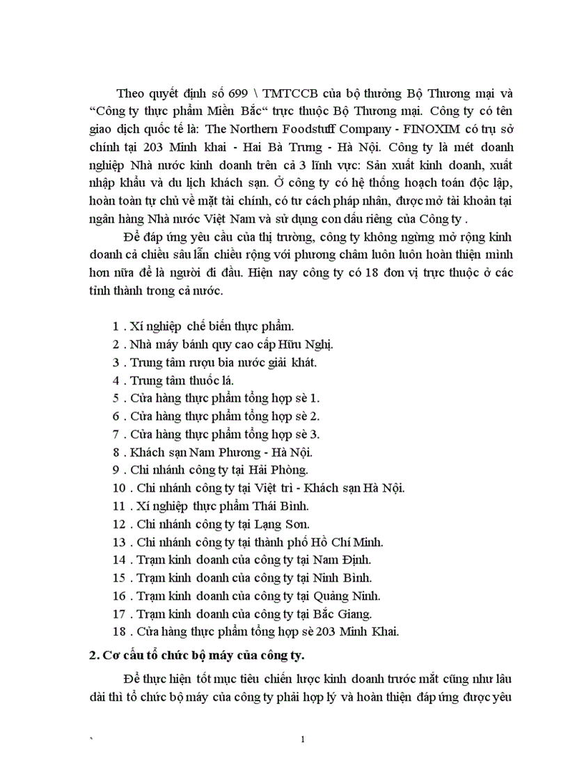 image for page Phân tích thực trạng hoạt động bán hàng đối với sản phẩm đường của công ty thực phẩm 1