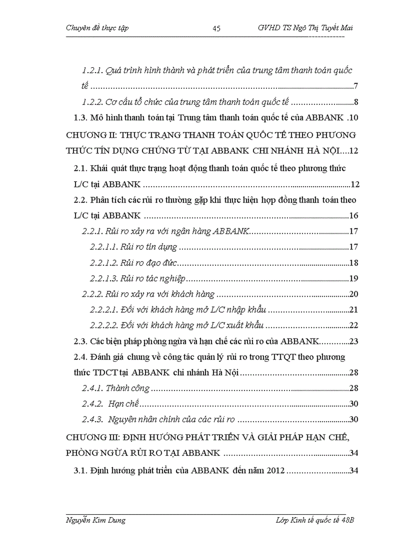 image for page Giải pháp phòng ngừa và hạn chế rủi ro trong thanh toán quốc tế tín dụng theo phương thức tín dụng chứng từ tại Ngân hàng TMCP An Bình