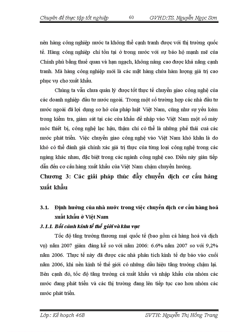 image for page Chuyển dịch cơ cấu mặt hàng xuất khẩu của Việt Nam thời kỳ hậu WTO