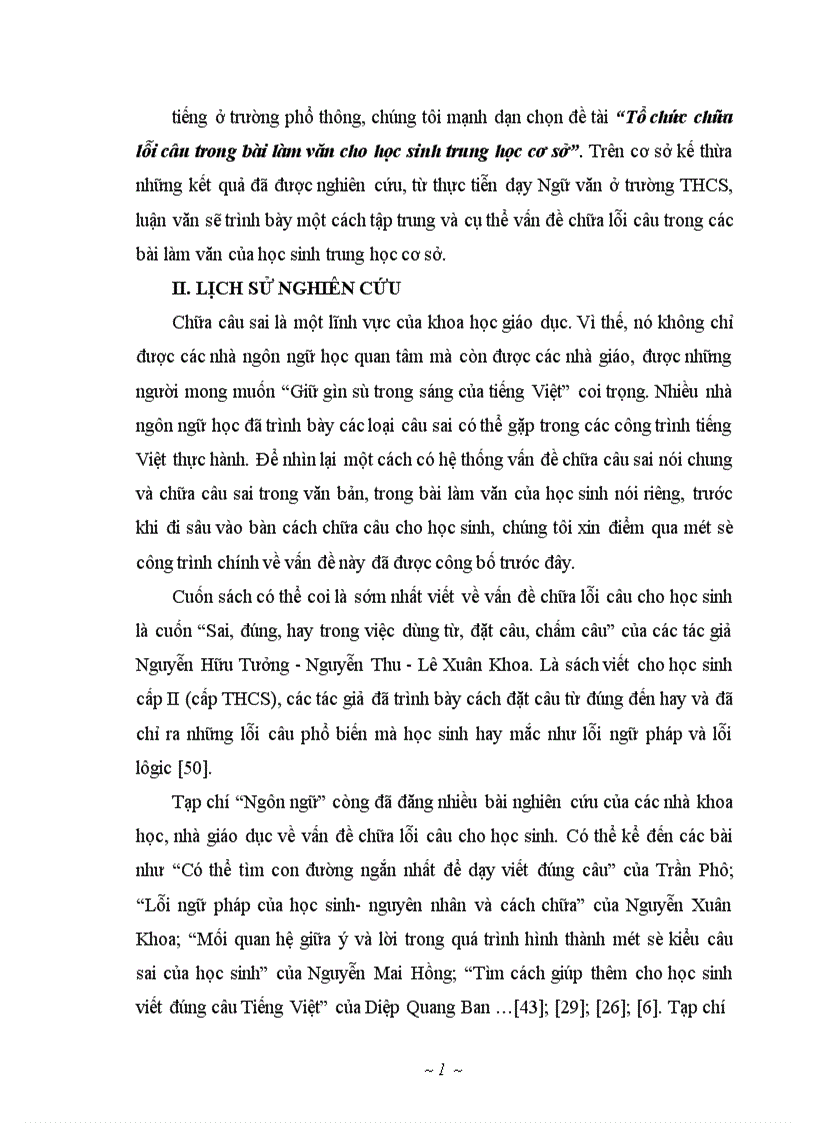 image for page Hướng dẫn chữa lỗi câu trong bài làm văn của học sinh