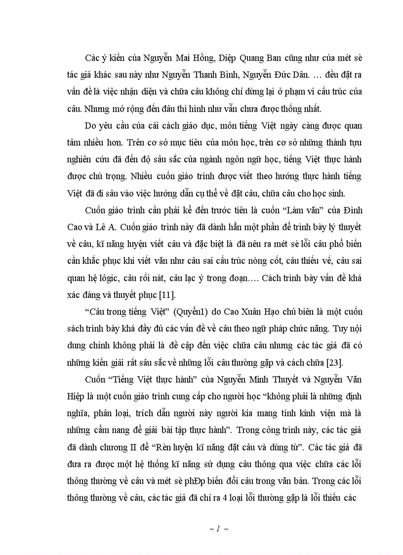 image for page Hướng dẫn chữa lỗi câu trong bài làm văn của học sinh