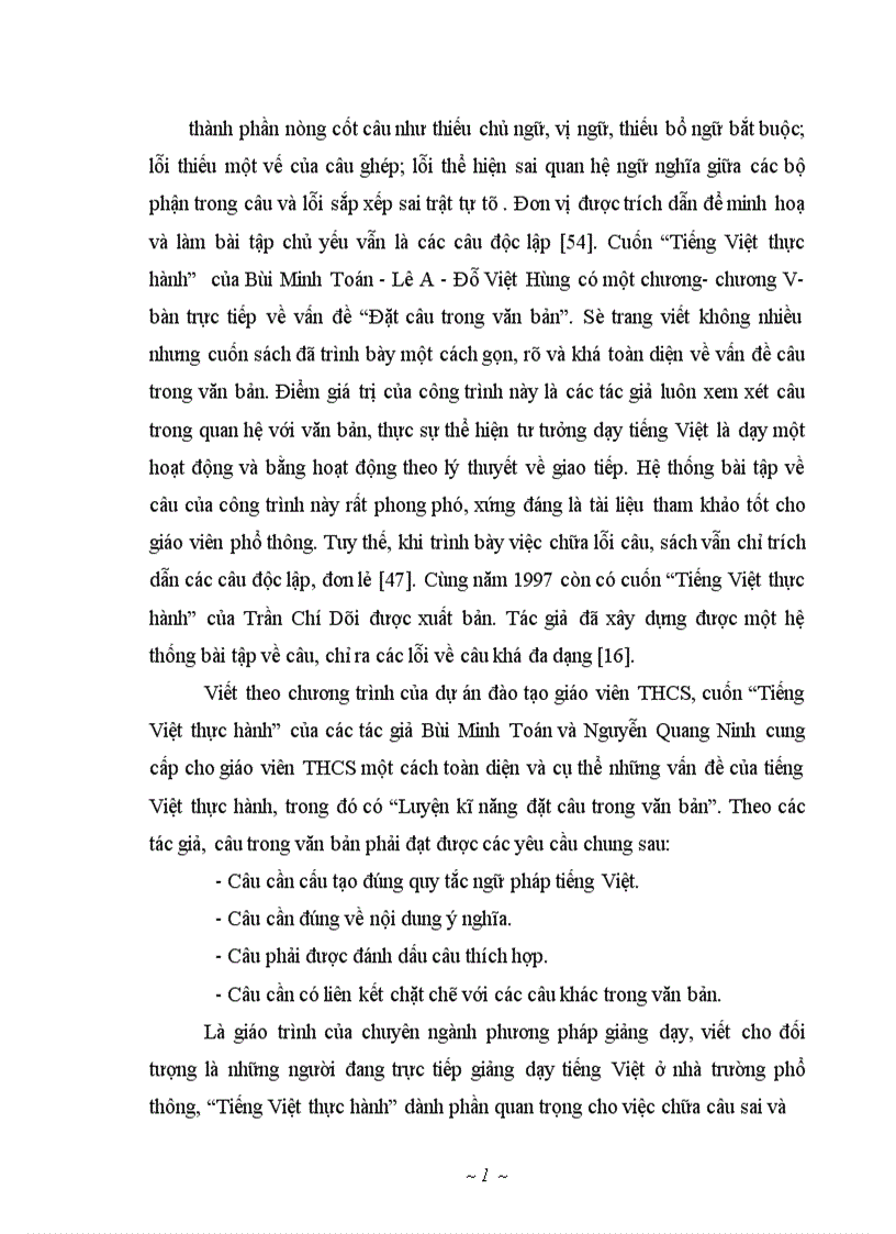 image for page Hướng dẫn chữa lỗi câu trong bài làm văn của học sinh