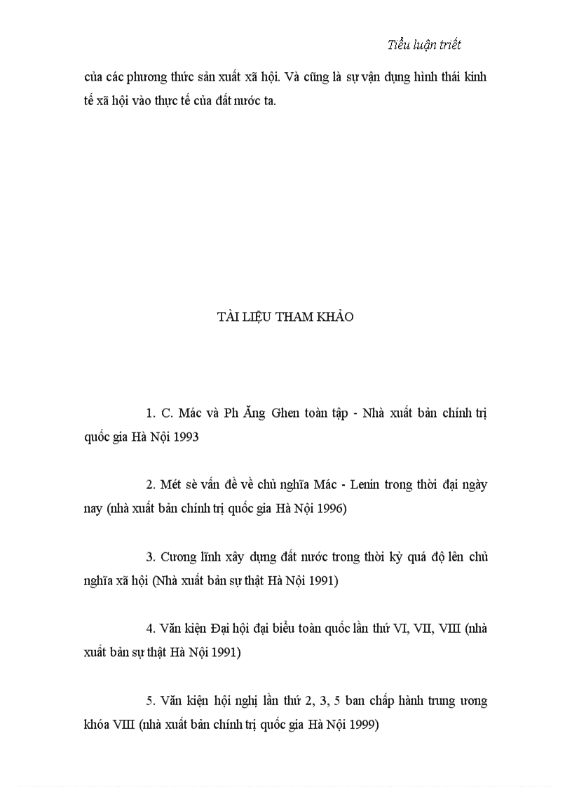 image for page Học thuyết Mac về hình thái kinh tế xã hội và sự vận dụng của đảng ta trong thời kì đổi mới gắn với hoạt động ngân hàng 1