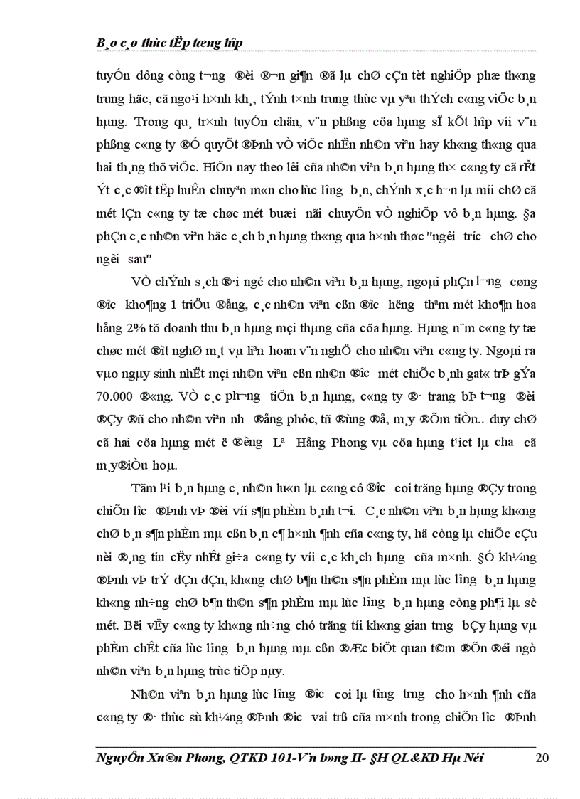 image for page Báo cáo thực tập tổng hợp tại Công ty liên doanh TNHH Hải Hà Kotobuki