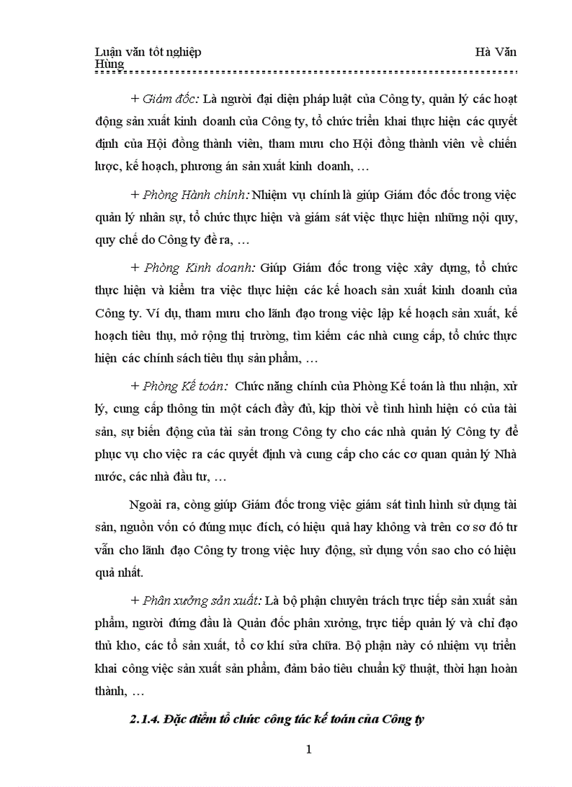 image for page Tổ chức công tác kế toán nguyên vật liệu ở Công ty TNHH Sản xuất Thương mại và Dịch vụ Quảng Phát 1