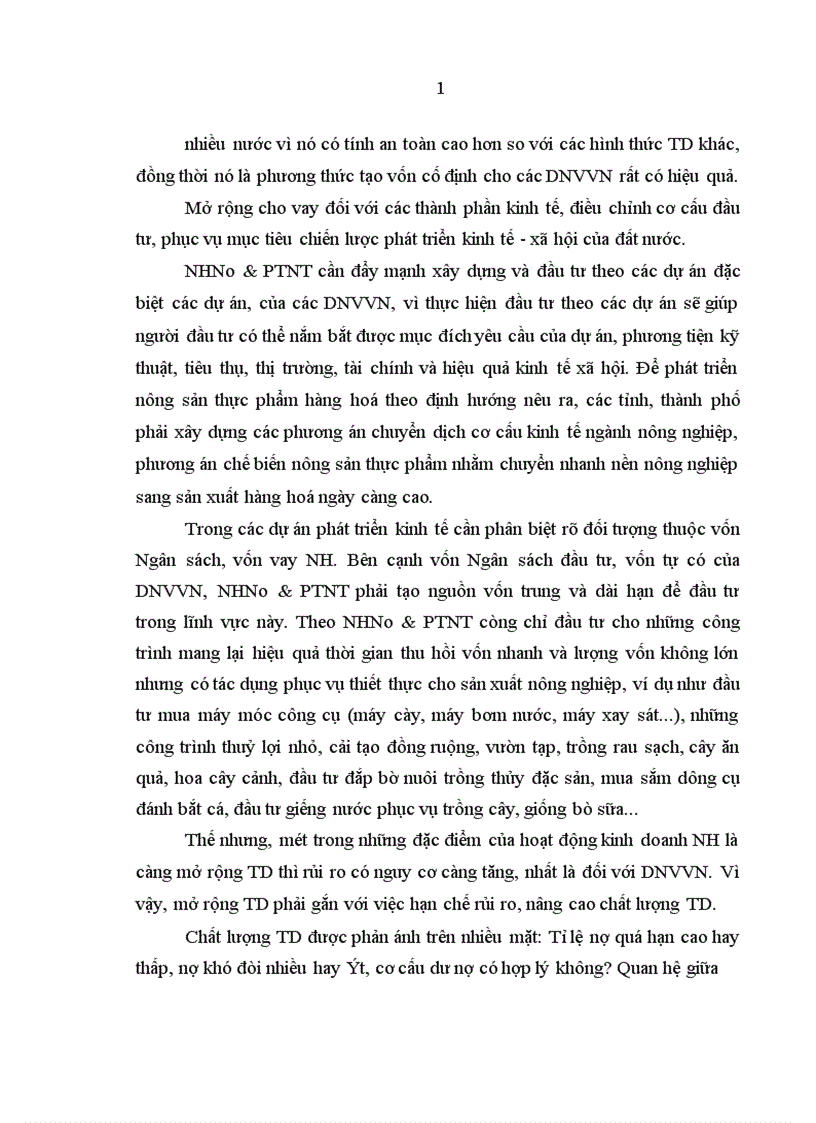 image for page Mở rộng và nâng cao chất lượng dịch vụ Ngân hàng Nông nghiệp và Phát triển nông thôn đối với Doanh nghiệp vừa và nhỏ ở tỉnh Quảng Nam