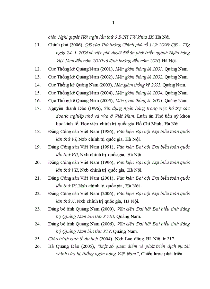 image for page Mở rộng và nâng cao chất lượng dịch vụ Ngân hàng Nông nghiệp và Phát triển nông thôn đối với Doanh nghiệp vừa và nhỏ ở tỉnh Quảng Nam