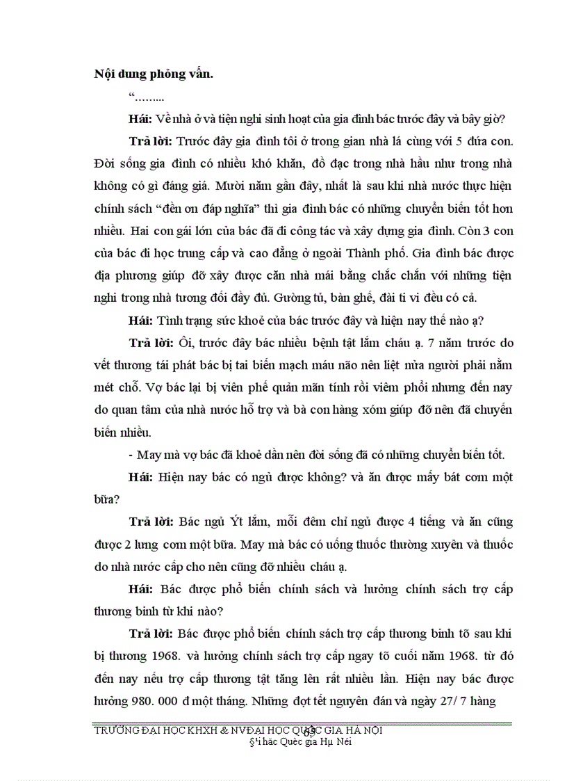 image for page Sự tác động của chính sách xã hội đối với gia đình thương binh liệt sĩ trong thời kỳ kinh tế thị trường hiện nay 1