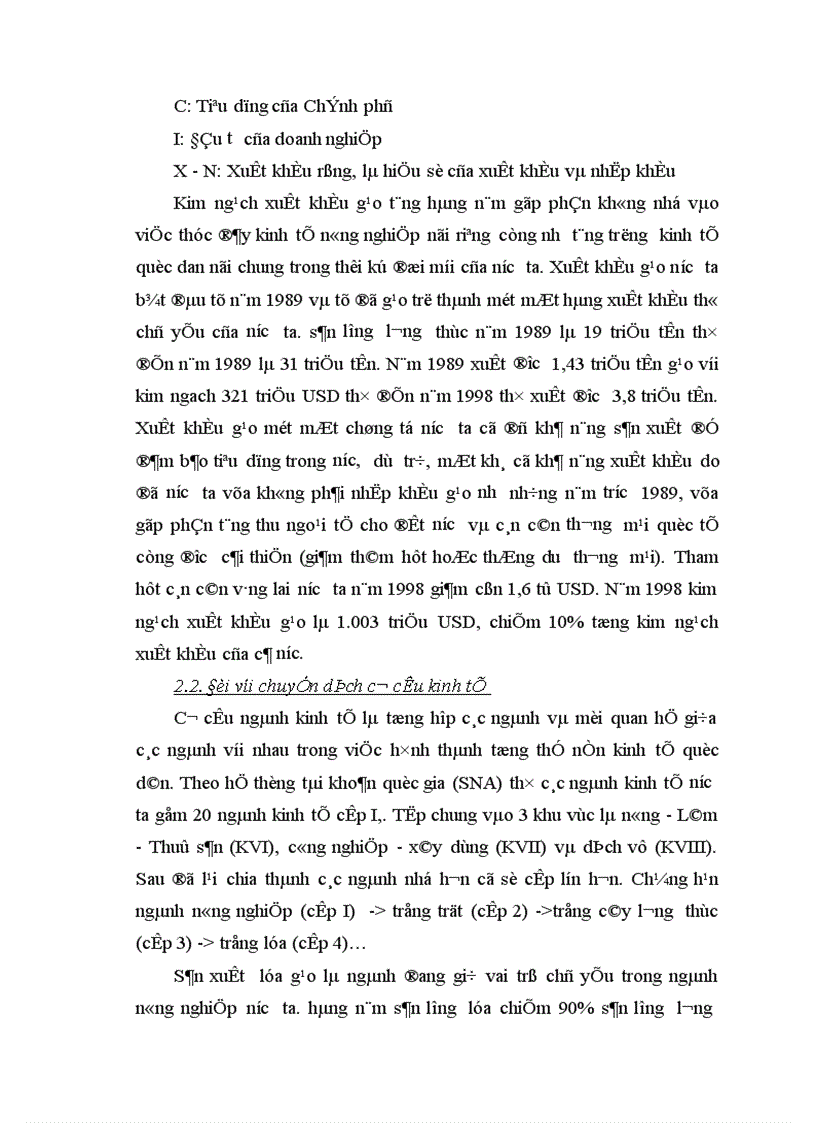 image for page Một số giải pháp chủ yếu nhằm nâng cao hiệu quả xuất khẩu gạo của Việt Nam trong giai đoạn 2001 2010