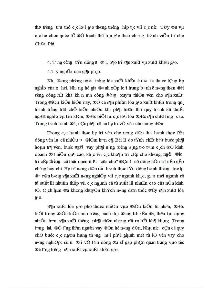 image for page Một số giải pháp chủ yếu nhằm nâng cao hiệu quả xuất khẩu gạo của Việt Nam trong giai đoạn 2001 2010