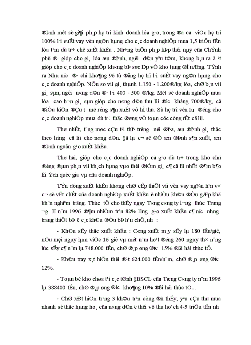 image for page Một số giải pháp chủ yếu nhằm nâng cao hiệu quả xuất khẩu gạo của Việt Nam trong giai đoạn 2001 2010