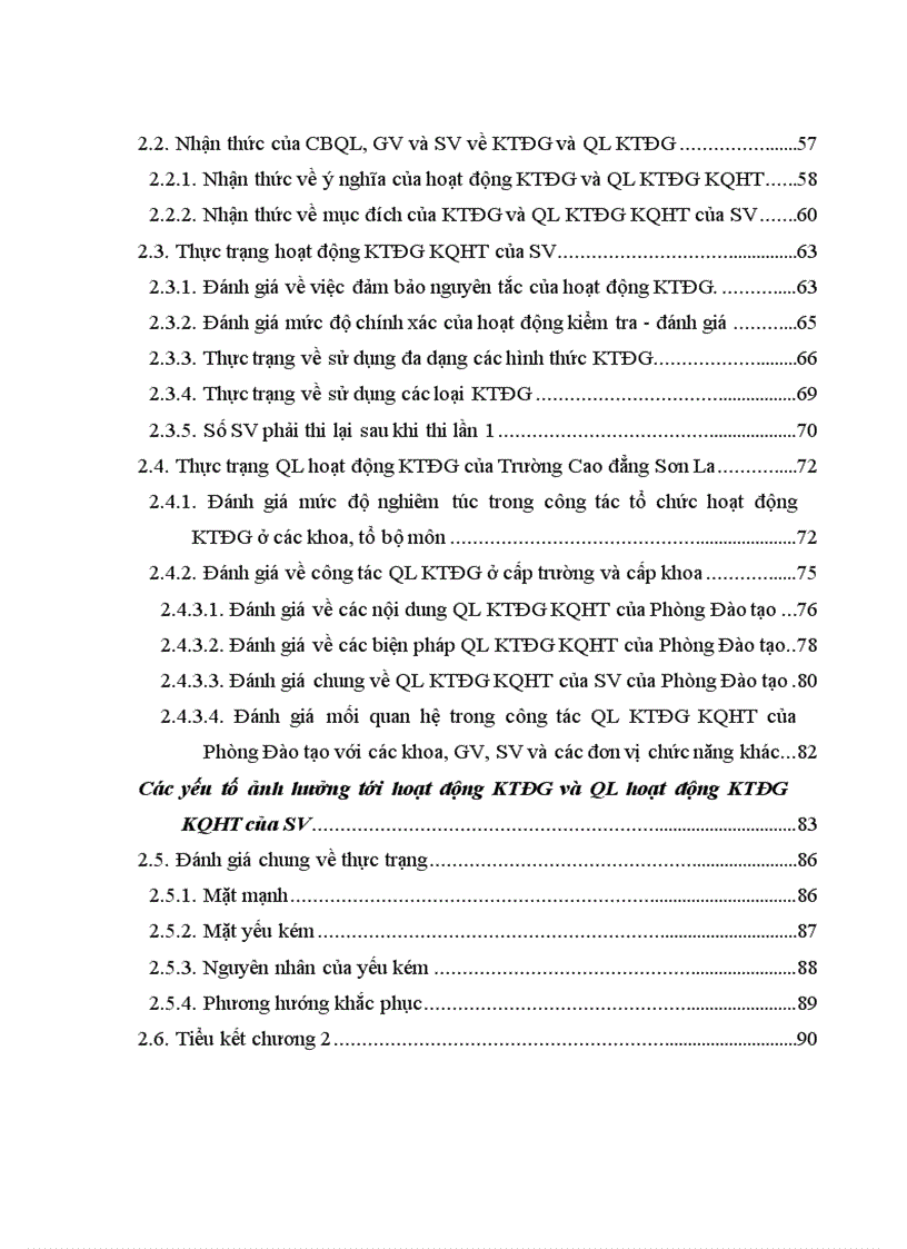 image for page Biện pháp quản lí của Phòng Đào tạo về hoạt động kiểm tra đánh giá kết quả học tập của sinh viên ở Trường Cao đẳng Sơn La 1