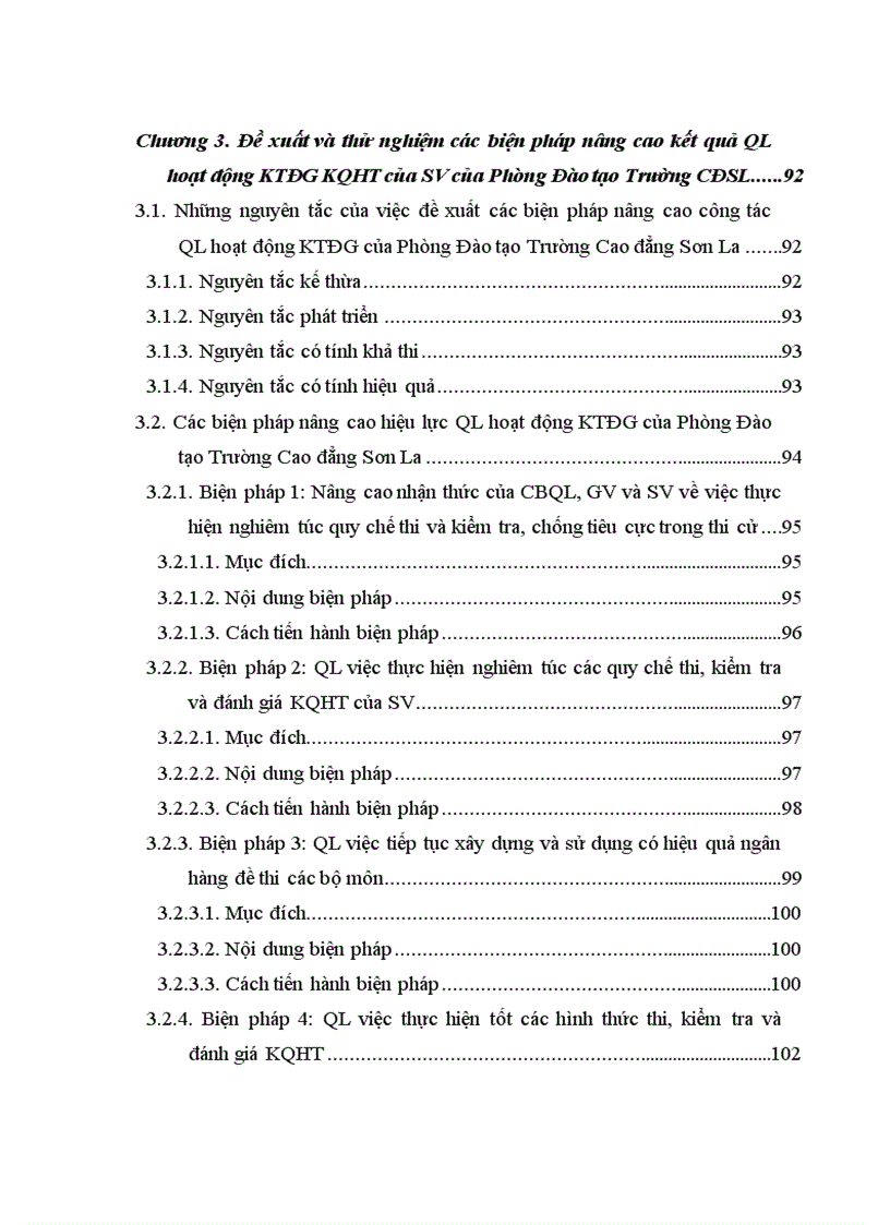 image for page Biện pháp quản lí của Phòng Đào tạo về hoạt động kiểm tra đánh giá kết quả học tập của sinh viên ở Trường Cao đẳng Sơn La 1