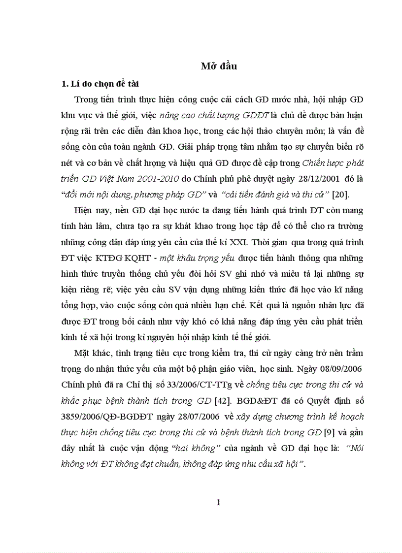image for page Biện pháp quản lí của Phòng Đào tạo về hoạt động kiểm tra đánh giá kết quả học tập của sinh viên ở Trường Cao đẳng Sơn La 1