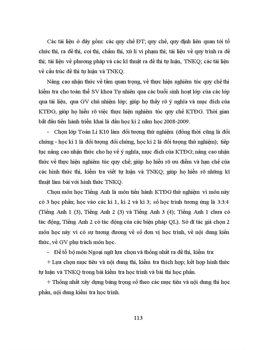 image for page Biện pháp quản lí của Phòng Đào tạo về hoạt động kiểm tra đánh giá kết quả học tập của sinh viên ở Trường Cao đẳng Sơn La 1