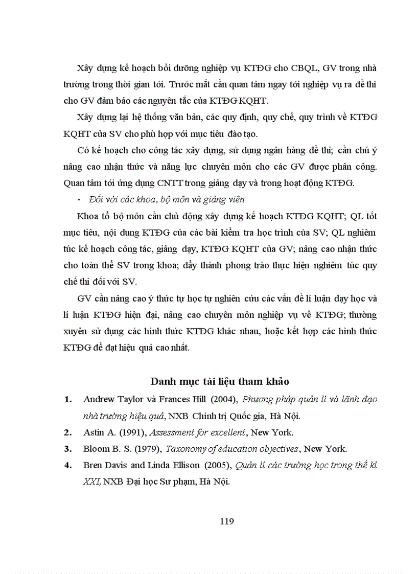 image for page Biện pháp quản lí của Phòng Đào tạo về hoạt động kiểm tra đánh giá kết quả học tập của sinh viên ở Trường Cao đẳng Sơn La 1